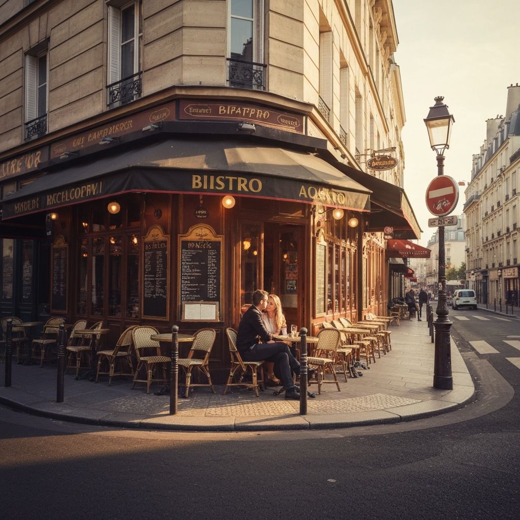 Parížske uličky a kaviarne